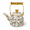 Dragonfly, variant on Lnshop Vintage Blue Floral Enamel Tea Kettle, 1.5L Stovetop Teapot with Gold-Tone Handle, Decorative Hot Water Kettle for Gas and Induction Cooktops, Cream Floral Tea Pot