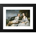 thumbnail image 2 of Charles Willson Peale 14x11 Black Modern Framed Museum Art Print Titled - Benjamin and Eleanor Ridgely Laming (1788), 2 of 5