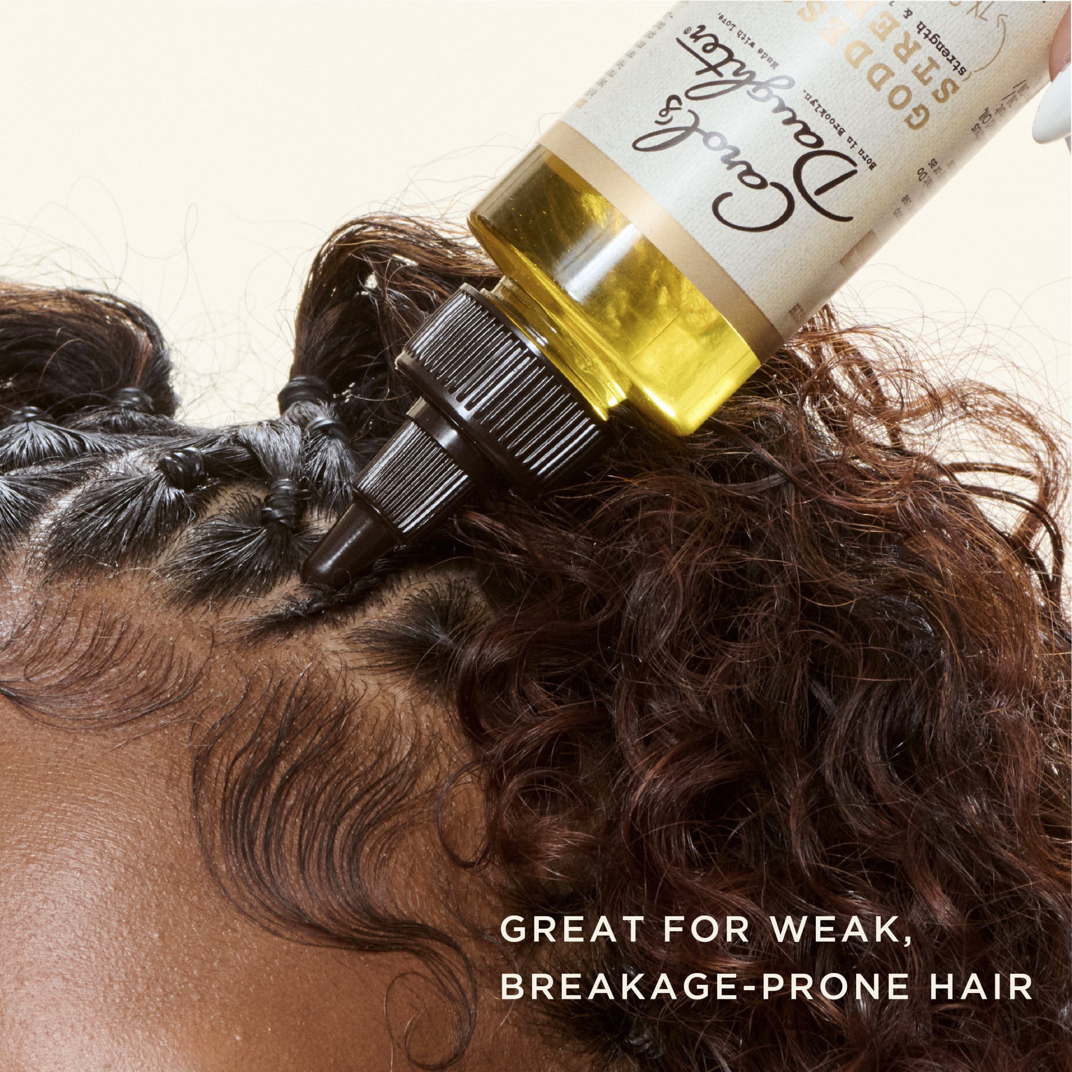 (2 pack) Carol's Daughter Goddess Strength Castor Hair Oil for with All Hair Types, 4.2 fl oz