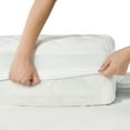 thumbnail image 5 of Dreamlab Cooling Jacquard Mattress Cover with Mesh, White, Queen, 5 of 5