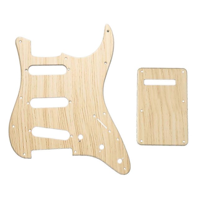 Electric Guitar Pickguard with Back Cover Plate Electric Guitar Pickguard Plate Replacement