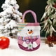 thumbnail image 4 of Decoraciones navideñas, bolsas de regalo navideñas con diseños 3D de tela para envolver regalos, detalles y adornos. Adorables bolsas de almacenamiento navideñas de poliéster con diseño de muñeco de n, 4 of 6