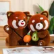 thumbnail image 4 of Juguetes de peluche de mapache con frutas para niñas, muñecos de peluche de animales suaves, Panda pequeño, regalo de cumpleaños, decoración Kawaii416, 4 of 5