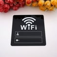 thumbnail image 6 of Bobasndm WiFi Hotspot Signage Strong Sticky  Public Shop WiFi Password Sticker Reusable Practical for Home, 6 of 7