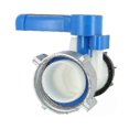 thumbnail image 2 of Butterfly Valve With Aluminum Floating Nut For 1000 Liter Ibc Tank, S75x6 Nut And S60x6 Outlet, 2 of 4