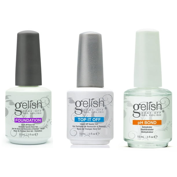 Gelish SoakOff Fantastic Four Essentials Collection Kit Gel Nail