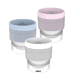 thumbnail image 1 of Molde Para Hielos  Lab.G Silicon Grandes Cubitos 6cm Con Tapa 3pcs Blanco/Rosa/Azul cielo, 1 of 5