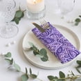 thumbnail image 3 of Cloth Napkins Set of 2 - 20x20 Inches, Vintage Purple Washable Reusable Table Napkins, Retro Botanical Abstract Art Soft & Absortbent Dining Napkin for Party Wedding Hotel Restaurant, 3 of 8