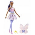 thumbnail image 3 of Barbie Dreamtopia Fairy Doll, Purple Hair & Star-Decorated Wings, 3 of 10