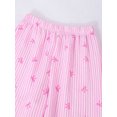 thumbnail image 3 of LIIPEE Girls Summer Outfits 2 Piece Casual Bow Graphic Sleeveless Ruffle Camisole Wide Leg Pants Kids Cute Everyday Outfit Sets,13-14 Years, 3 of 9