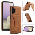 thumbnail image 1 of K-Lion Wallet Case for Samsung Galaxy A32 5G PU Leather Case with Card Slot Kickstand Ultra Thin Men Women Shockproof Case For Samsung Galaxy A32 5G,Brown, 1 of 7