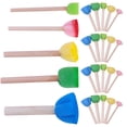 thumbnail image 1 of SHISUYAN Sponge Paint Brush for Kids with Ergonomic Design Assorted Color 25pcs Practical and Durable, 1 of 9