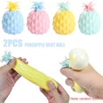 thumbnail image 2 of 2 Grandes Boules Anti-Stress Ananas, 2 of 11