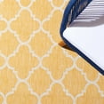 thumbnail image 4 of SAFAVIEH Courtyard Claudia Geometric Indoor/Outdoor Runner Rug, Gold/Beige, 2'3" x 8', 4 of 10