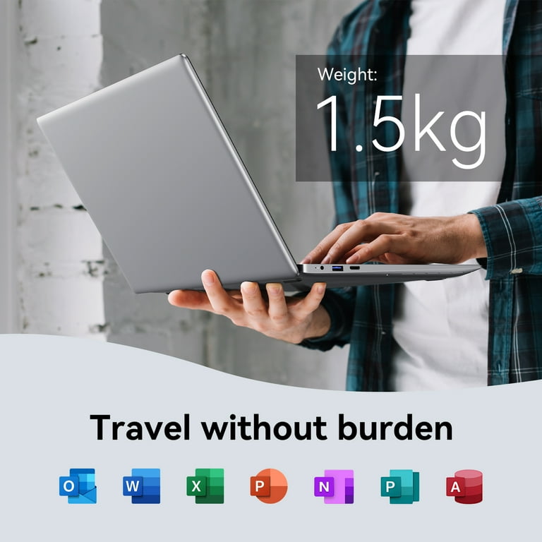Free Shipping! EYY 15.6 Inch Windows 11 Pro Laptop, 8GB RAM, 256GB