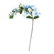 Mainstays 28 in Artificial Blue Drip Hydrangea Flower Stem, Indoor Decoration