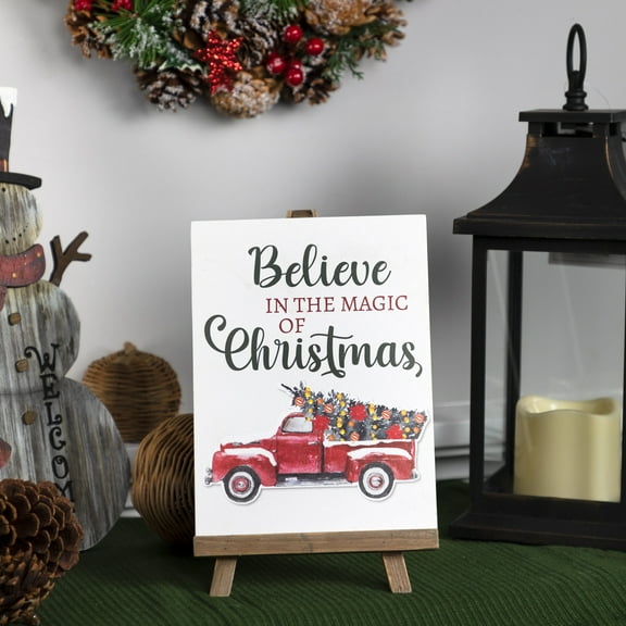 Northlight Believe in the Magic of Christmas Sign - 9.25"