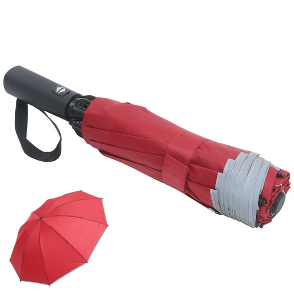 UPOUART 1Pack Wind Resistant Umbrella Made of Alloy Pongee ABS for Travel and Daily Use