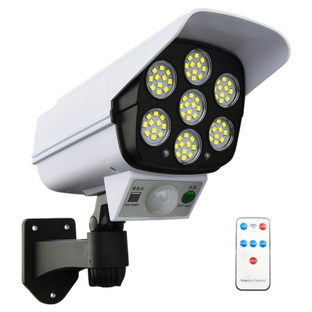 

Solar Wall Lamp Simulation Monitoring Human Induction Lamp Garden Lamp 3 Modes 77 LED IP65
