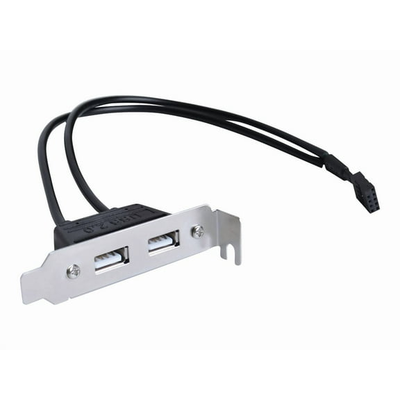 SIIG 2-Port USB 2.0 Low Profile Extension Bracket