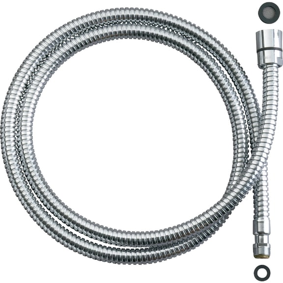 Kohler Hose for Kitchen and Deck Mount Handshower GP78825-CP - Chrome Finish - Silver — Garden & Landscape Use, Standard Connection