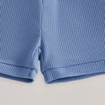 thumbnail image 4 of NOLDARES Baby Boys blend Cotton Linen Blend Cute print Shorts Loose Shorts for Summer Vacation(Blue,0-6 Months), 4 of 7