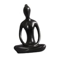 thumbnail image 2 of Estatua de cerámica, figurita pequeña, adorno moderno de colección, figurita para meditación. gracia, 2 of 9