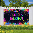 thumbnail image 2 of Colorful Theme Let's Glow Neon Banner Decorative Lights Festive Fun for Party Celebration Indoor Decoration Event Backdrop, 2 of 3