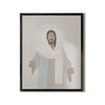 thumbnail image 5 of HAUS AND HUES Jesus Pictures for Wall - Jesus Framed Wall Art Painting, Christian Art Wall Decor, Jesus Wall Art, Picture of Jesus Christ Framed Jesus Decor, Religious Wall Decor (Black Framed, 16x20), 5 of 6