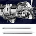 thumbnail image 2 of LOLIPPYY 15Pcs Paper Blending Stump Set Light Grey for Sketch Drawing Pencil Blenders and Sandpaper Pointer Tools, 2 of 2