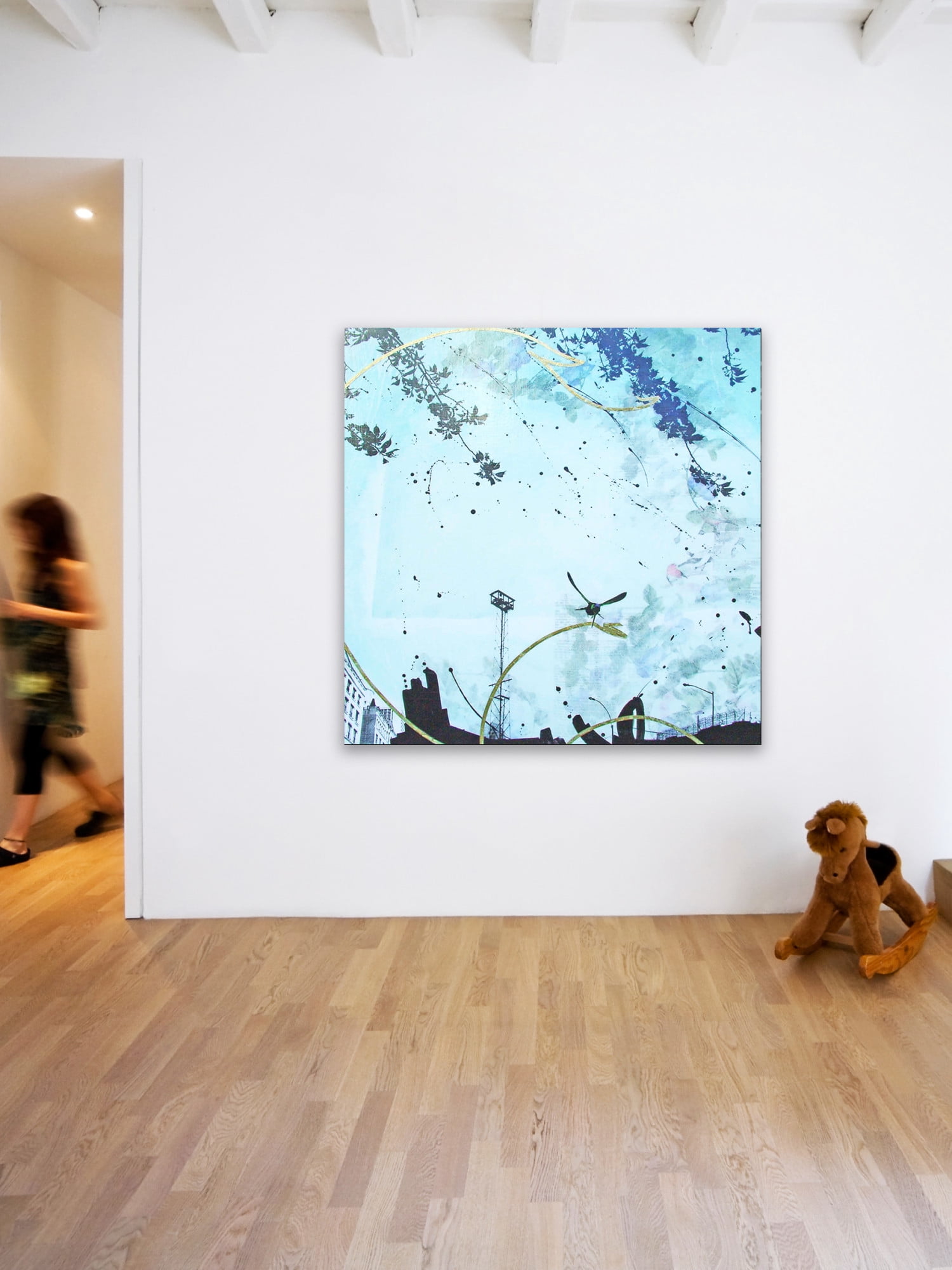 Marmont Hill "Oblivion" by Tracy Silva Barbosa Painting Print on Canvas