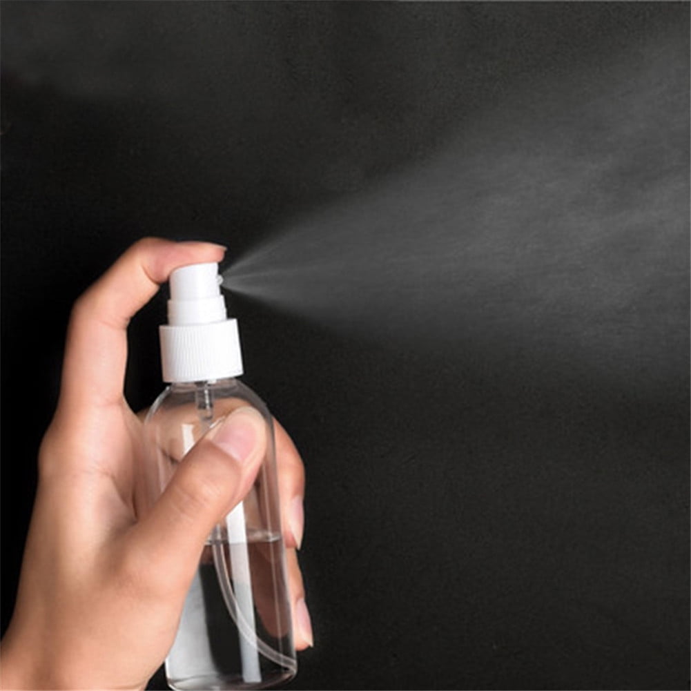 Spray Bottles, 4oz/100ml Clear Empty Fine Mist Plastic Mini Travel