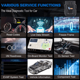 thumbnail image 3 of OBD2 Scanner Bluetooth, Yyton Car Code Reader for iPhone/Android/Windows, Car Diagnostic Scan Tool Check Engine Light, Car Scanner with Read Code&Emissions Test&Live Sensor Data, 3 of 6