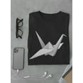 thumbnail image 3 of Simple Art Origami Bird T-Shirt Men -Image by Shutterstock, Male 4X-Large, 3 of 4