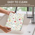 thumbnail image 4 of Placemat, Pioneer Flower Floral Print Pattern Place Mats Table Mat Set Of 2, PVC Washable Placemats for Party Kitchen Dining Decoration, 18x12 Inch, Fade Resistant, 4 of 6