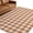 Orange, Cream, Tan, variant on Area Rugs 3'x5', Dark Orange Checkered Carpet Runner Indoor Outdoor Rugs Home Decor Aesthetic, Fall Farmhouse Buffalo Plaid Linen Non Slip Mats Washable Accent Rug for Living Room Bedroom