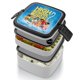 thumbnail image 4 of High School Musical Fiambrera de Doble Capa, Contenedor de Almuerzo Portátil Apilable, Almacenamiento de Alimentos Hermético a Prueba de Fugas, 1000ml, 4 of 6