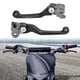 thumbnail image 4 of 1 Par Motocicleta Embrague Freno Palancas Ajustables Plegables Negro, 4 of 6