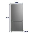 thumbnail image 5 of Element 18.7 cu. ft. Bottom Mount Refrigerator - Stainless Steel (ERBM19CBS), 5 of 7