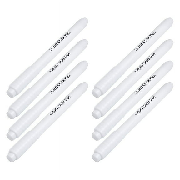 8X White Liquid Chalk Pen Marker-white