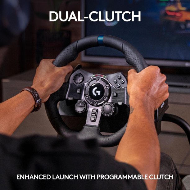 Logitech G923 Racing Wheel and Pedals -for PS5, PS4, PC, Mac