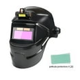 thumbnail image 2 of Solar-Powered Auto-Darkening Welding Helmet with True Color Lens - Adjustable 9-13 Shade, Head-Mounted Design, Includes Headlamp & 20 Protective Sheets - Durable PC Material for Arc, MIG, TIG Welding, 2 of 6