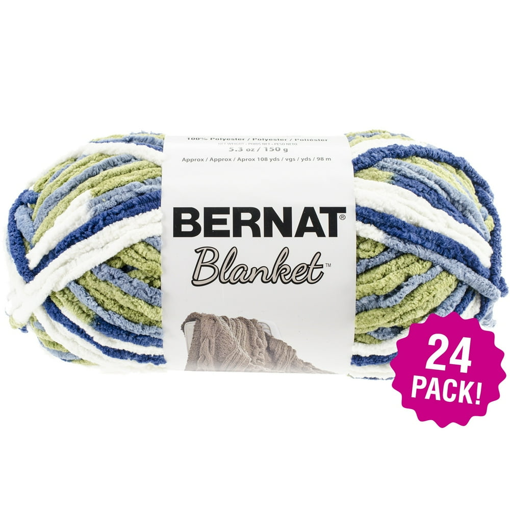 Bernat Blanket Yarn Oceanside, Multipack of 24