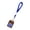 blue, variant on Multipurpose Wooden Stress Relief Button Keychain Portable Fidgets Toy For Anxieties With Natural Texture And ABS Materials