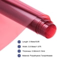 thumbnail image 2 of Window Film, Glass Sun Blocking, Heat Control Self Adhesive Pink Window Tint, 9.8x1.97ft for Home Office, 2 of 6