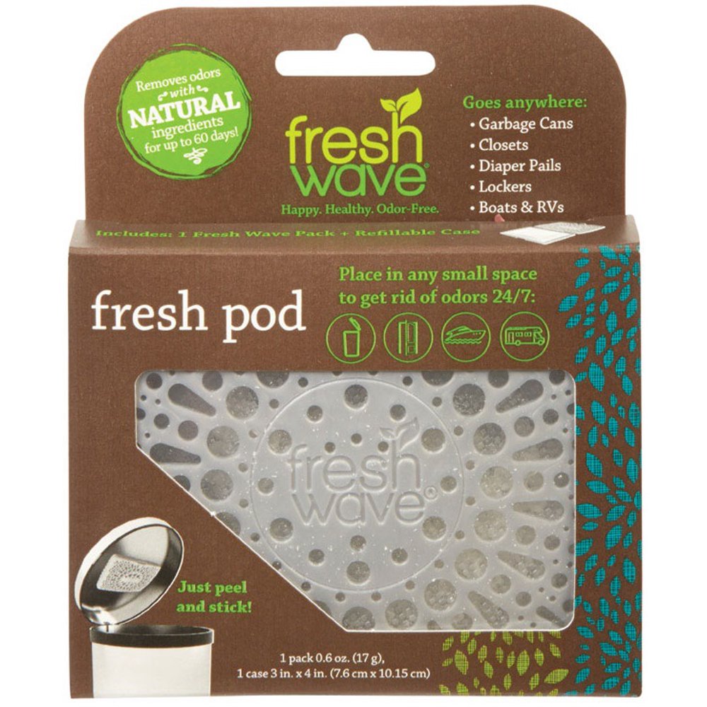 Fresh Wave/Omi Industries 018 Air Freshener Pod With Case, Adhesive