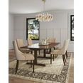 thumbnail image 2 of Manhattan Comfort Shubert 19.75" Faux Leather Dining Chair in Tan (Set of 2), 2 of 10