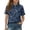 Black #11, variant on Girls School Uniform Short Sleeve Henley Cute Cartoon Animal Print Polo Shirts Button Closure Causal Comfy T Shirts, 120