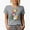 Heather Grey, variant on Distressed Too Hip to Hop - Retro Easter Sunday Bunny Art Favor, Souvenir or Merch Gift, White T-Shirt, 3XL