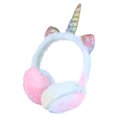 thumbnail image 2 of Miangastore Cache-Oreilles Licorne Adorable pour Enfants Cache-Oreilles Chaud Licorne Réchauffe-Oreilles d'Hiver, 2 of 8